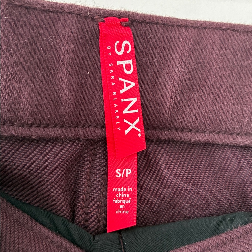 Spanx Size S Jean-Ish Leggings in Plum - Picture 4 of 6